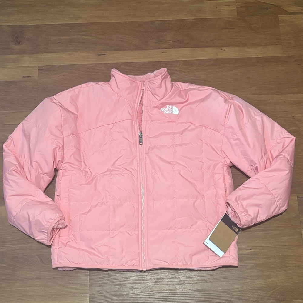 The North Face Pink Quilted Fleece Jacket